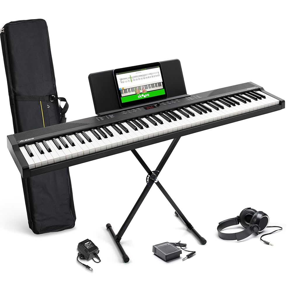 YOSHIryu 　Alesis　アレシス　RECITAL GRAND Alesis Recital Grand - 88 Key Digital Piano with Full Size