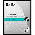 Americanflat 16x20 Picture Frame with Polished Plexiglass - Streamline Collection - Thin Border Picture Frame for Wall Display - Hanging Hardware Included - Natural Oak