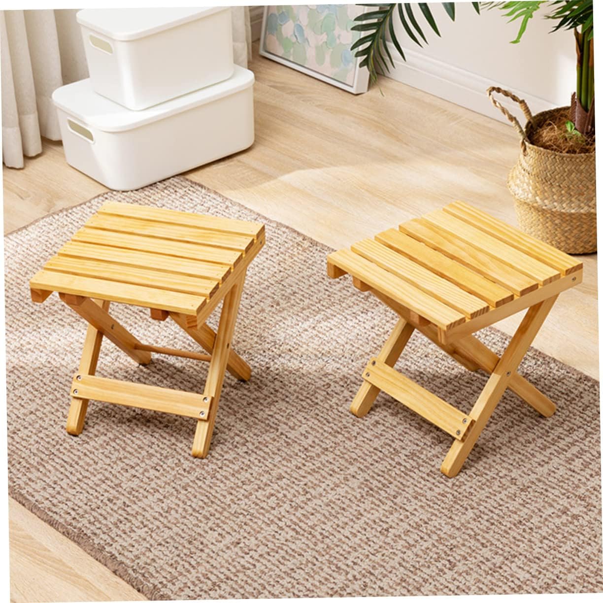 Folding Side Table Portable Compact Wine Table for Outdoor Picnic Beach Camping Indoor Use Garden Plant Stand for Wine Gatherings