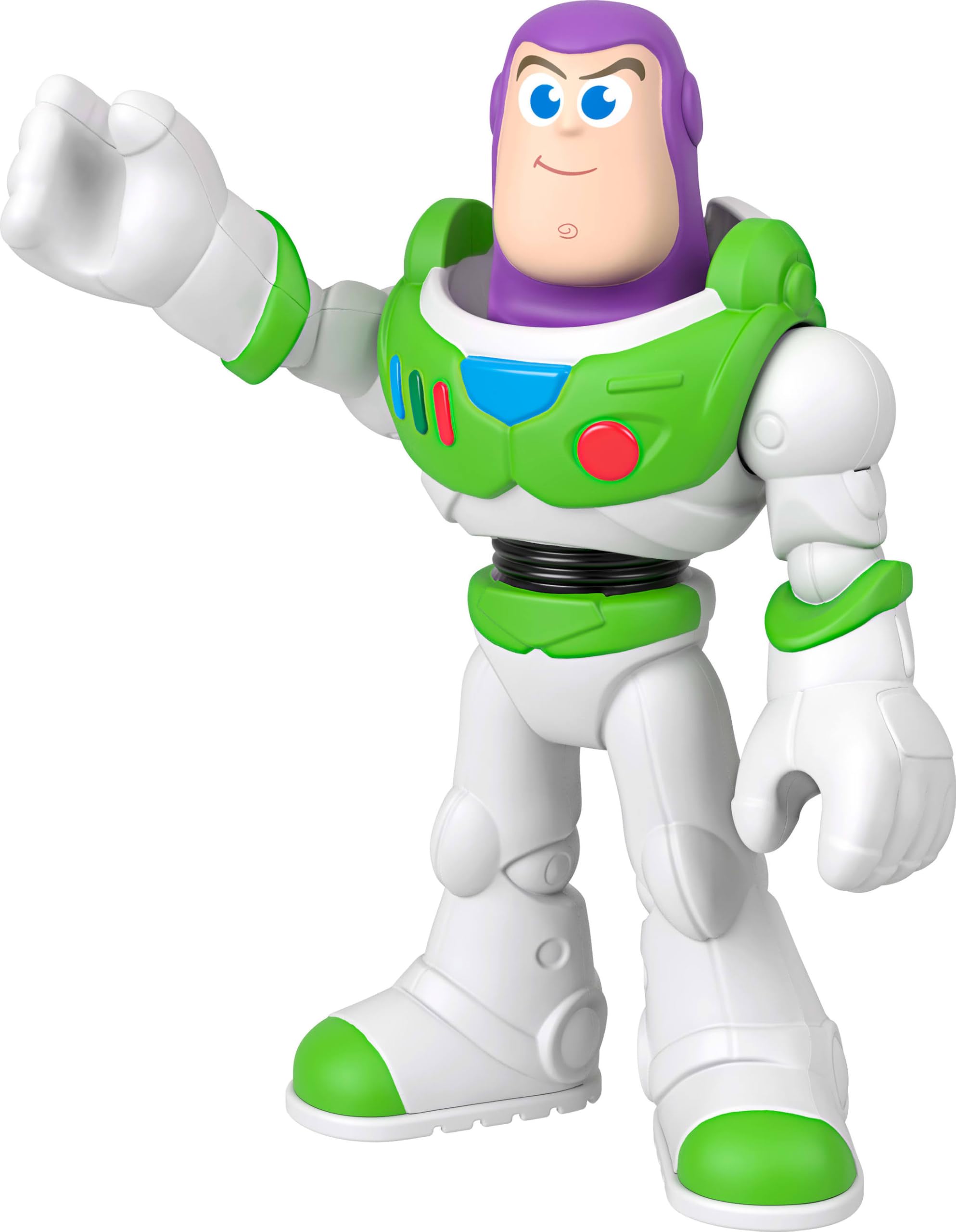 Fisher-Price Imaginext XL 9-inch Buzz Lightyear Action Figure with Articulation Wearing Signature Movie Look Inspired by Disney and Pixar Toy Story (Characters May Vary) - Image 2