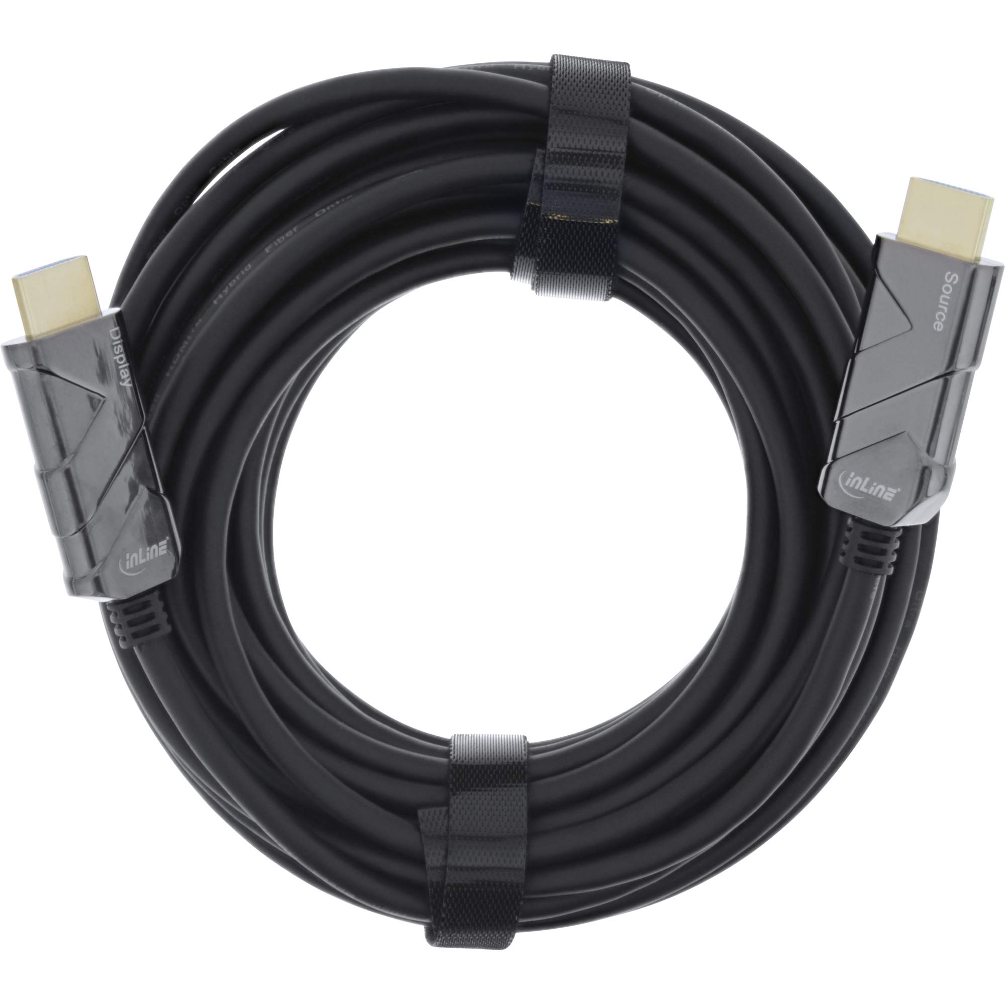 InLine® InLine - Cable HDMI AOC (Alta Velocidad, 8K4K, 20 m), Color Negro