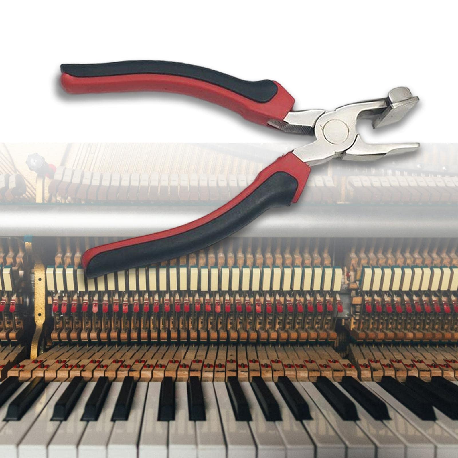 Piano Tecla Alicate Herramienta Afinación Ajuste Acero Resistente Pinza Reparación Accesorios Instrumentos Adecuado Principiantes Bricolaje