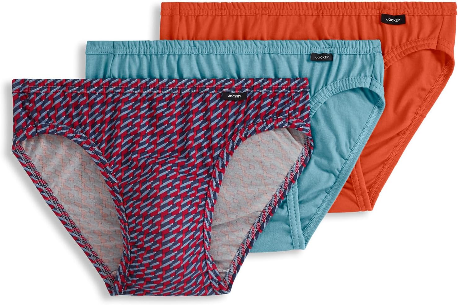 Jockey Men's Underwear Men's Elance Bikini - 3 Pack