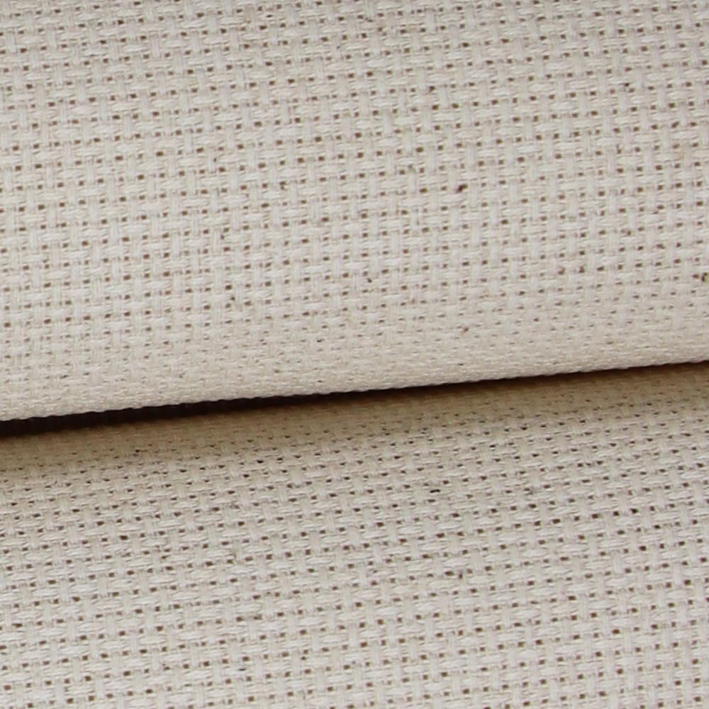 KCS 16 Count Cotton Cross Stitch Aida Cloth Needlework Fabric (Oatmeal,19" x 28")