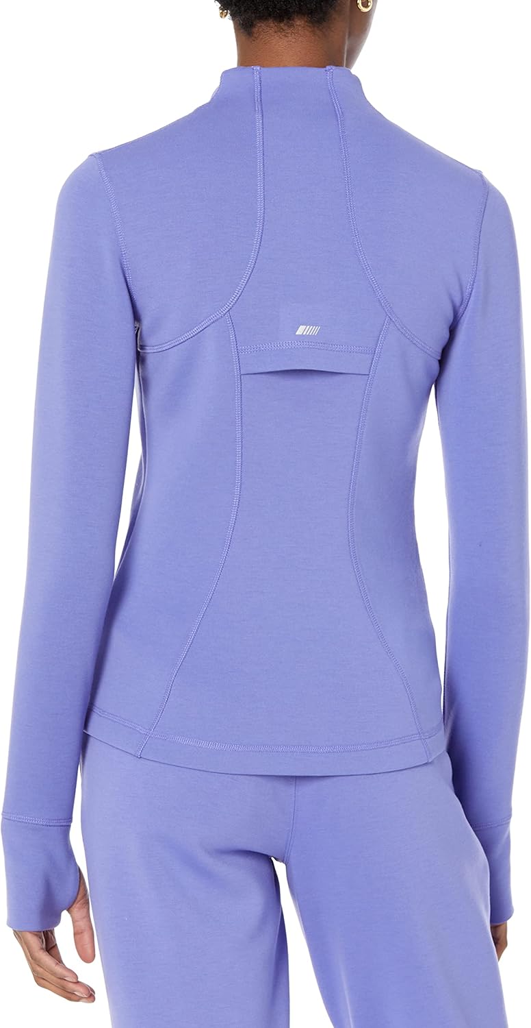 Amazon Essentials Women's Active Sweat Zip Through Jacket - Image 2