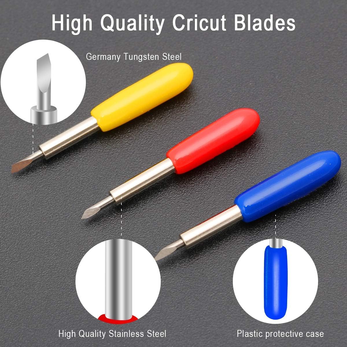 Cricut Blades: 35 Replacement Blades for Explore Air 2/3 & Maker -2 Cricut Blades: 35 Replacement Blades for Explore Air 2/3 & Maker -2