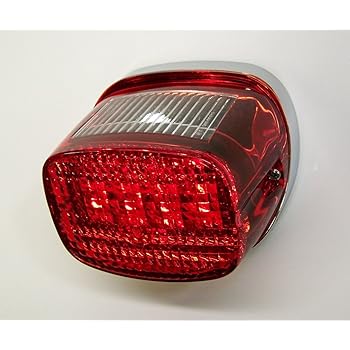 harley chrome tail light cover