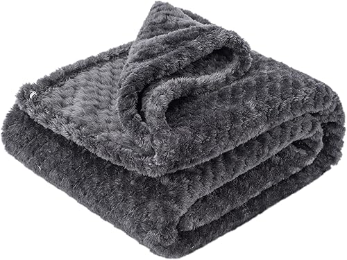 Miniatura 115 de Manta o manta mullida para bebé niña o niño, suave cálido y acogedor polar coral para bebé, bebé o recién nacido, manta de recepción para cuna, Blue