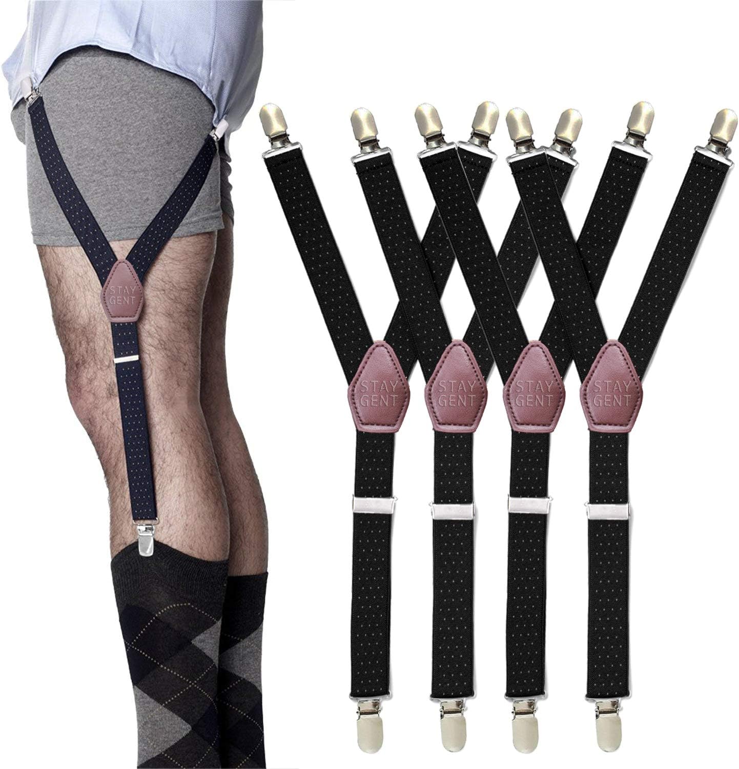 4Pcs Y-Style Shirt Stays