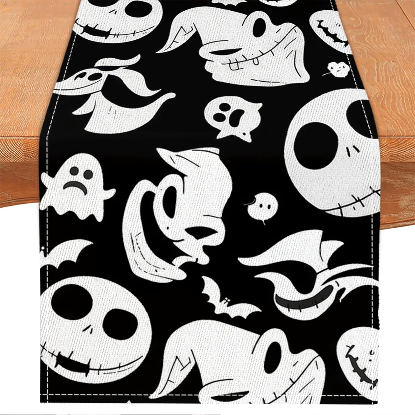 Photo 1 of AEHHDL Halloween Table Runner - Gothic Skull
