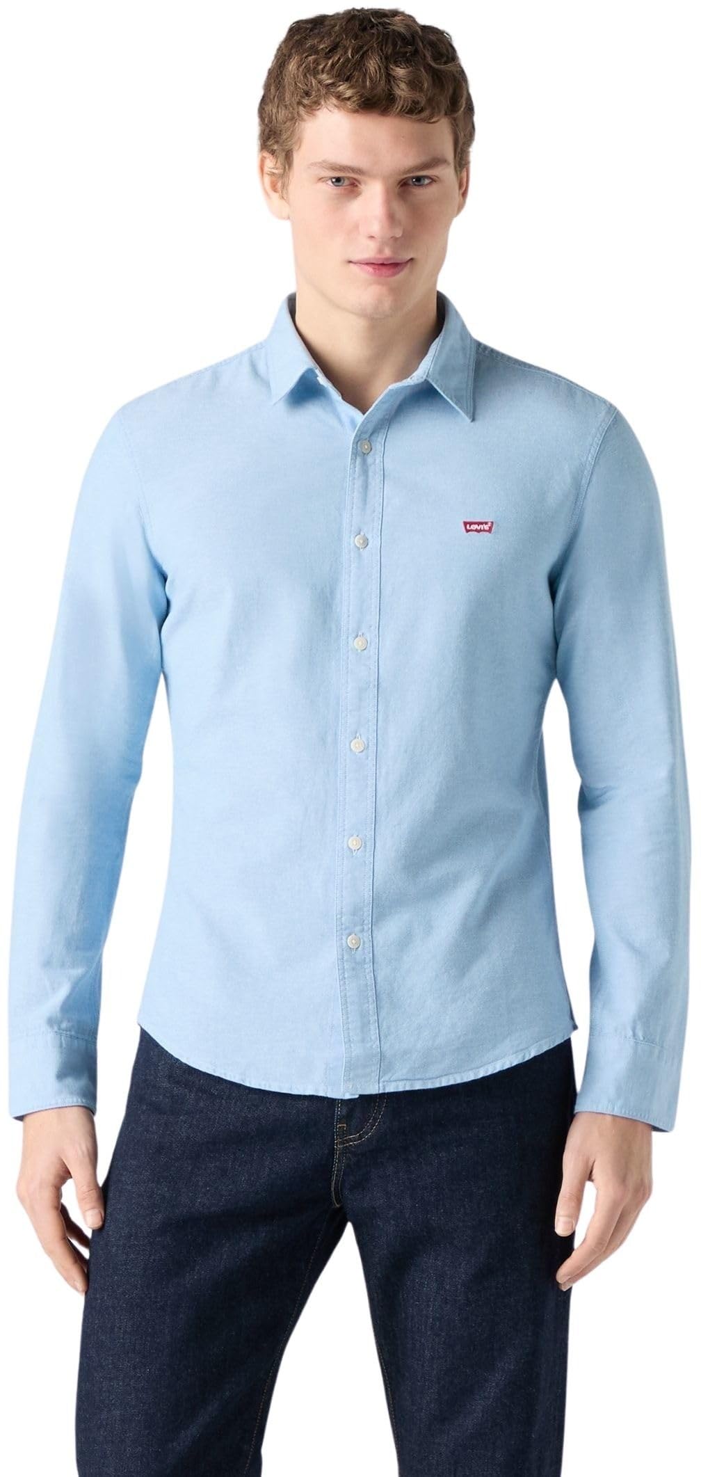 Levi's Herren Hemd Battery Housemark mit Logo, Slim Fit