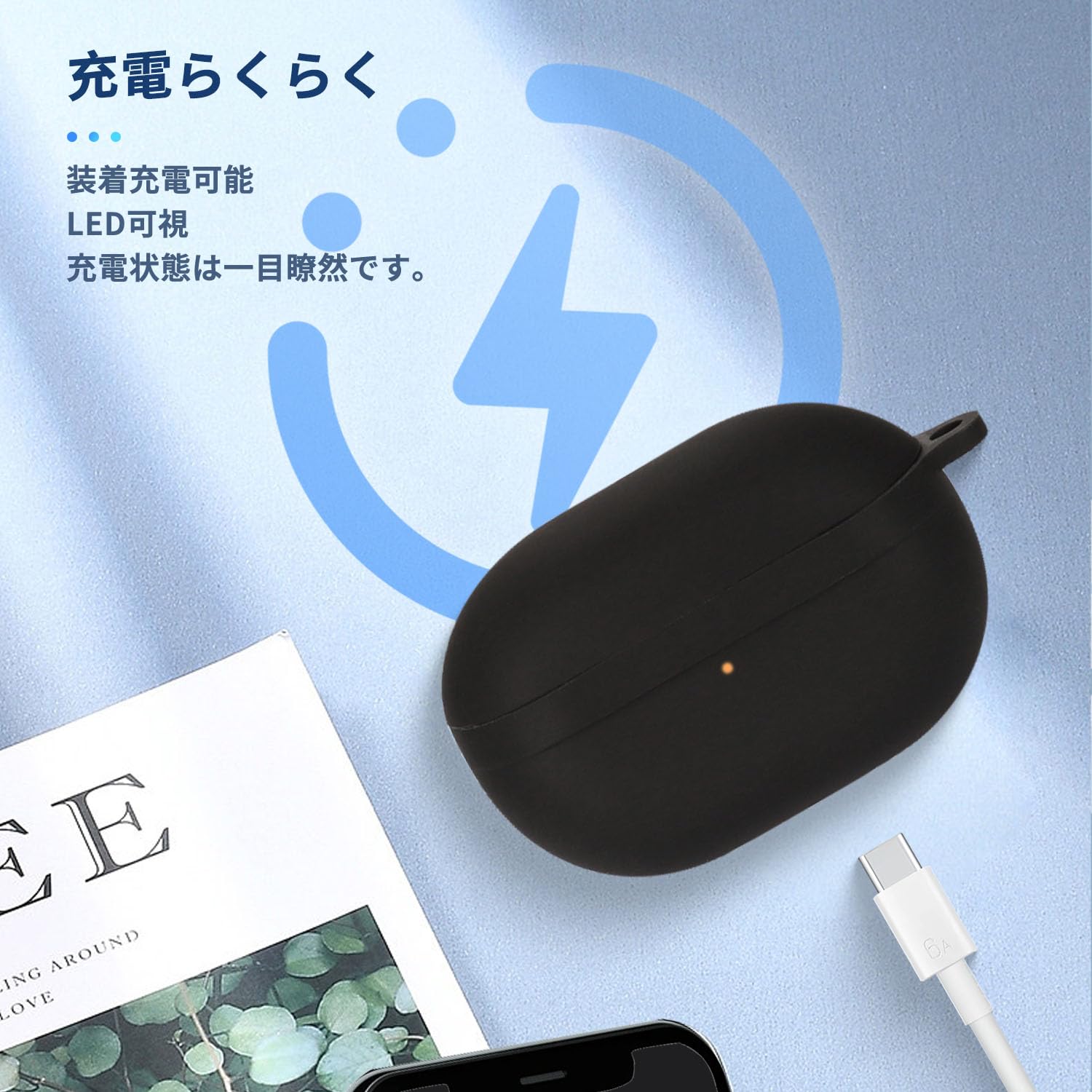 Amazon.co.jp: SOUNDPEATS Opera05 / Opera03 用 ケース カバー 