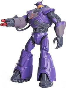 Disney HHJ72 Pixar Buzz l’Éclair Figurine Articulée Zurg, (25 cm), avec 13 points d’articulations et détails réalistes, à collectionner, Jouet Enfant, Dès 4 ans