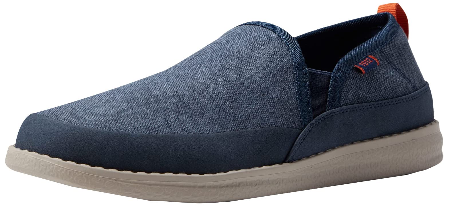 Size 7 Nunn Bush Men's Brewski Canvas Slip-on Casual Loafer