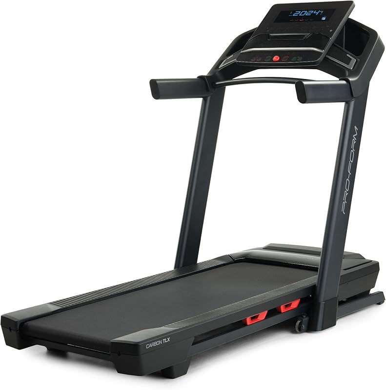 Best Folding Treadmill – ProForm Carbon TLX ProForm Carbon TLX folding treadmill for home workouts and small spaces