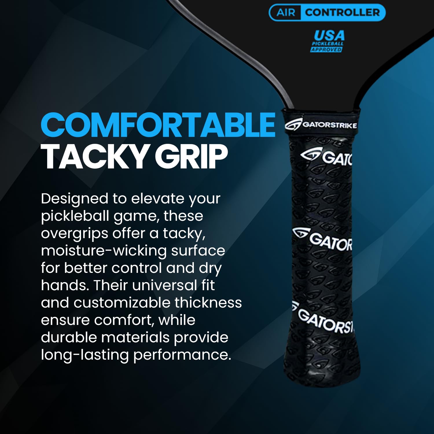 Amazon.com : GATORSTRIKE Vincimus Air Controller T600 Pickleball