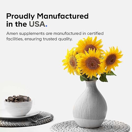 Miniatura 5 de Amen Cápsulas orgánicas de semillas de pudica de mimosa, suministro para 2 meses, suplemento de plantas de semillas de Mimosa Pudica veganas,