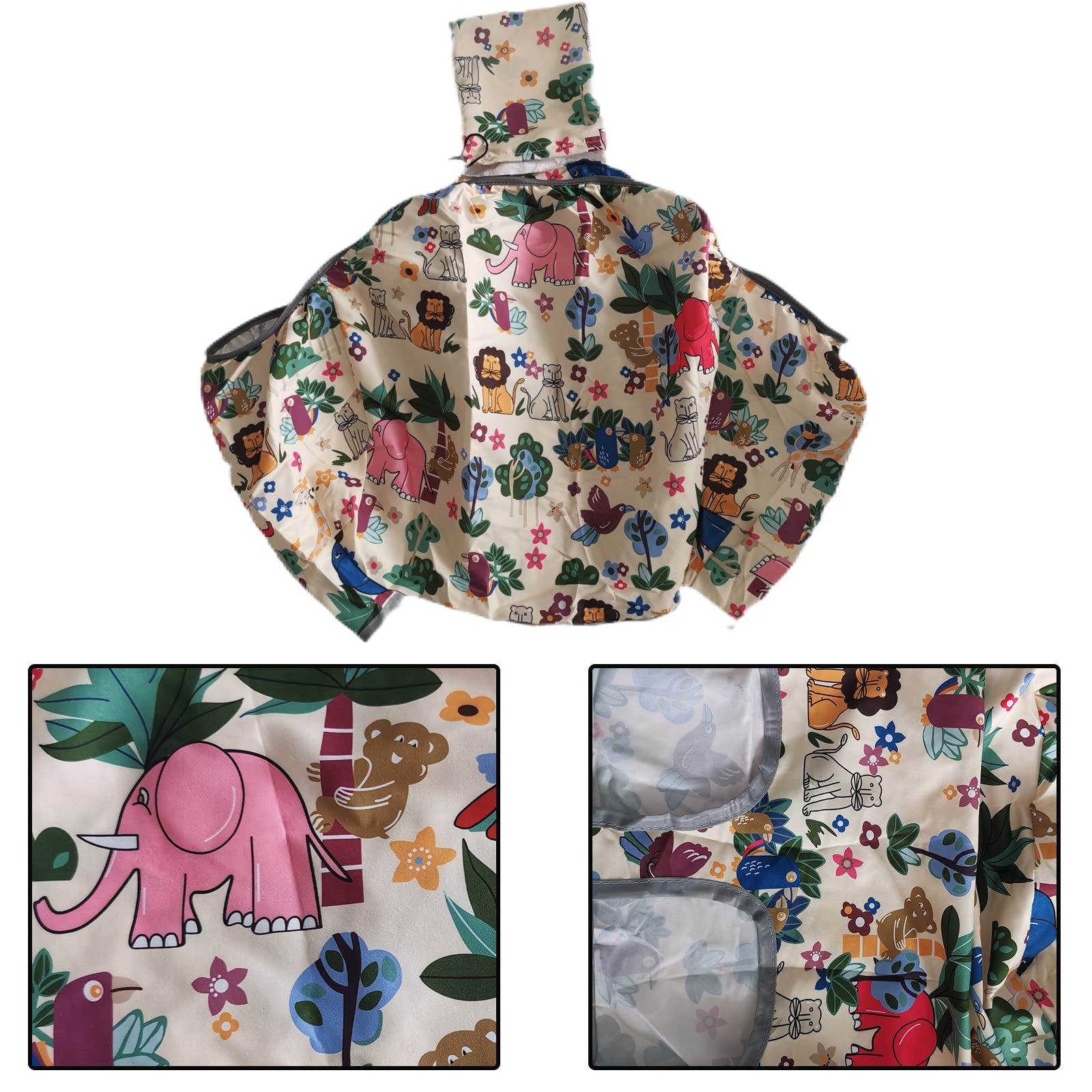 Housse de Chaise Haute Universelle Bébé, Protection Caddie pour Bébé, Protège Chariot pour Bébé, pour les bébés ou Tout-petits