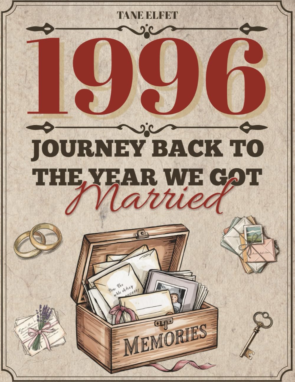 1996: Journey Back to the Year We Got Married: A nostalgic anniversary memory book for couples, reflections, prompts & puzzles