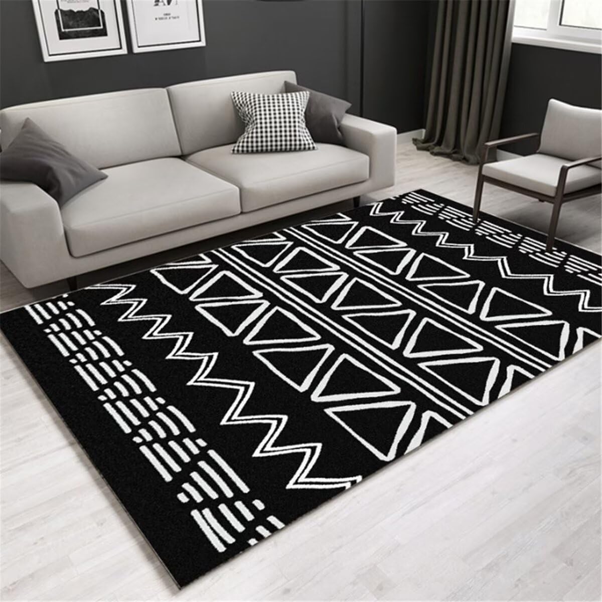 Tapis de protection anti-rayures pour fauteuil de bureau et gamer