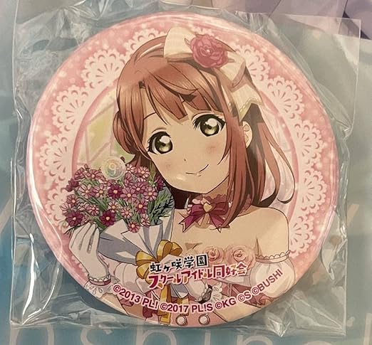 Amazon Lovelive Series 9th Anniversary ラブライブフェス 缶バッジ 上原歩夢 虹ヶ咲学園スクールアイドル同好会 ラブライブフェス アニメ 萌えグッズ 通販