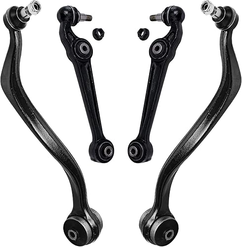 Miniatura 146 de Detroit Axle - Kit de suspensión frontal de 4 piezas para Chevrolet Aveo5 Aveo Pontiac G3 Wave Wave5 Suzuki Swift+, 2 brazos de control inferiores,