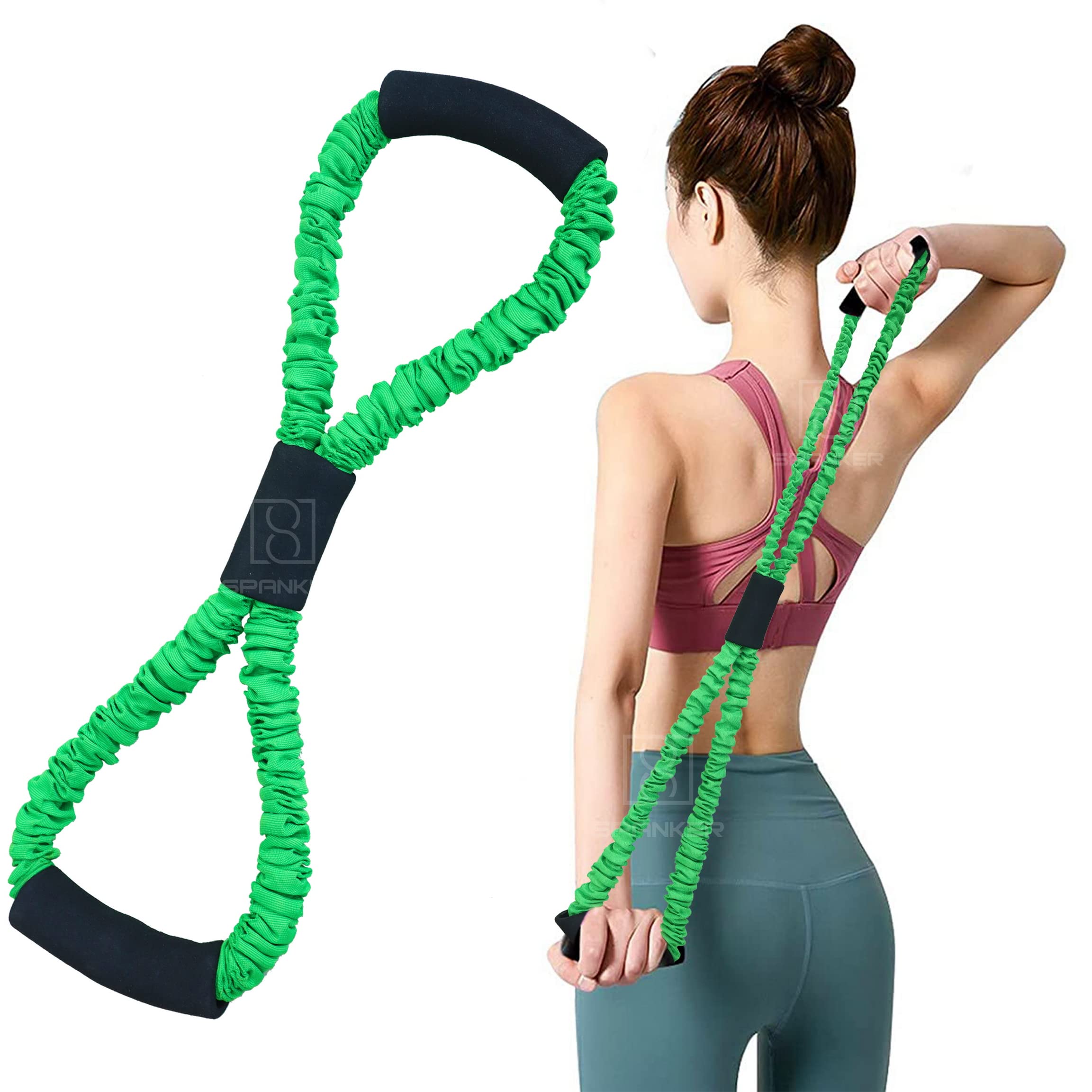 See full amazon price history chart for SPANKER Upgraded Figure 8 Foam Resistance Heavy Duty Pulling Elastic Band for Yoga , Body Stretching Rehabilitation Training Pilates (Colour May Vary, SSTP) SPANKER Upgraded Figure 8 Foam Resistance Heavy Duty Pulling Elastic Band for Yoga , Body Stretching Rehabilitation Training Pilates (Colour May Vary, SSTP) (B09HSF5B61) Amazon Price History, Amazon Price Tracker