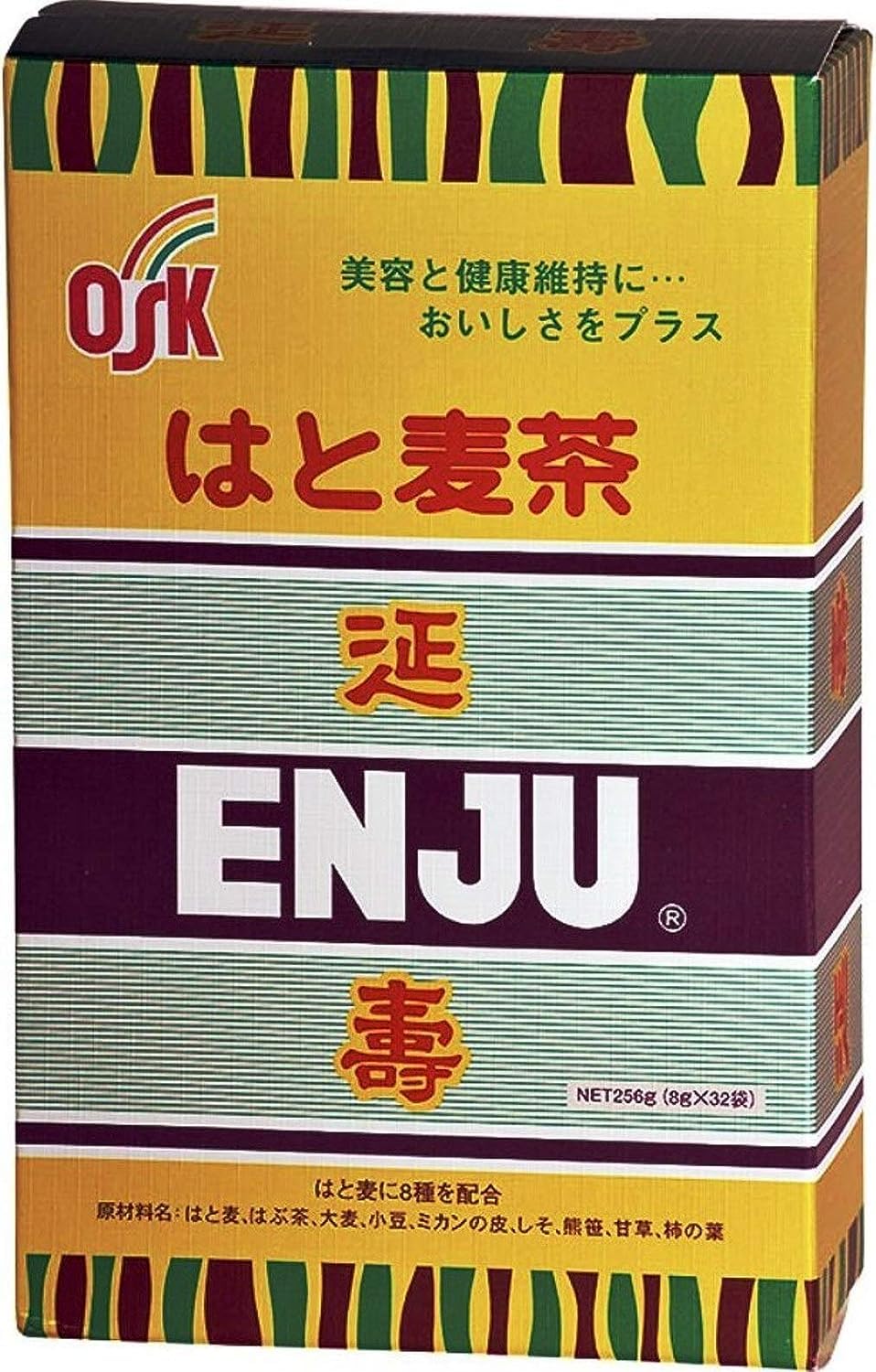 Amazon | OSK はと麦茶 延寿 8g×32P | OSK(オーエスケー