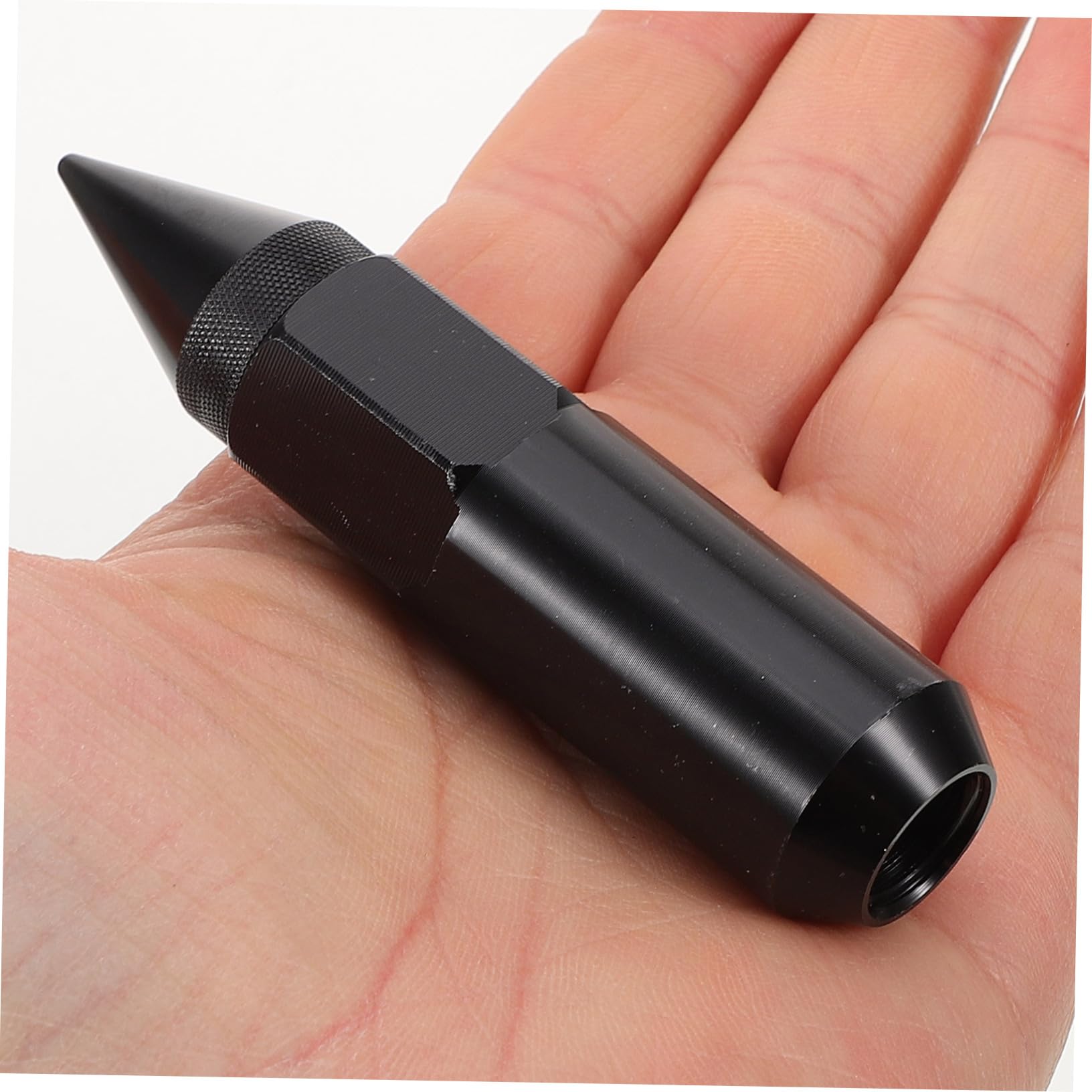 ULTECHNOVO Cache-écrous de Roue de Voiture 20 Pièces en Aluminium Noir Solides et Fiables pour Jantes Auto et Accessoires Automobiles