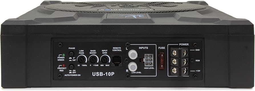 Amazon.com: Soundstream USB-10P 10 Inch Underseat Enclosed Car