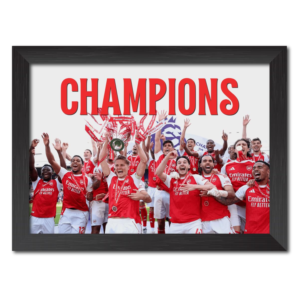 TenorArts Arsenal Premier League Posters 2026 Trophy Celebration