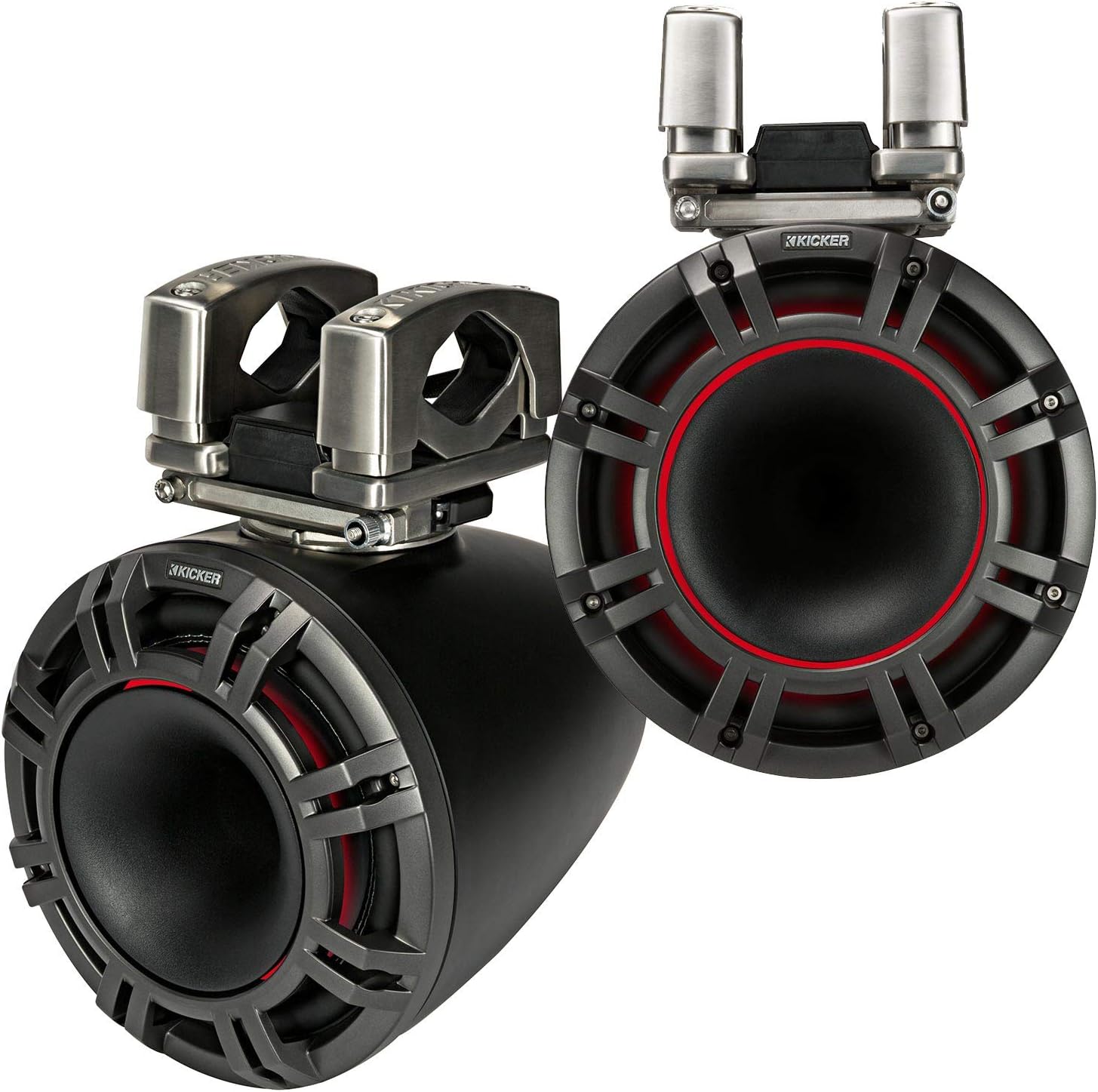 KICKER KMTC94 (44KMTC94) 9" Marine LED Speakers