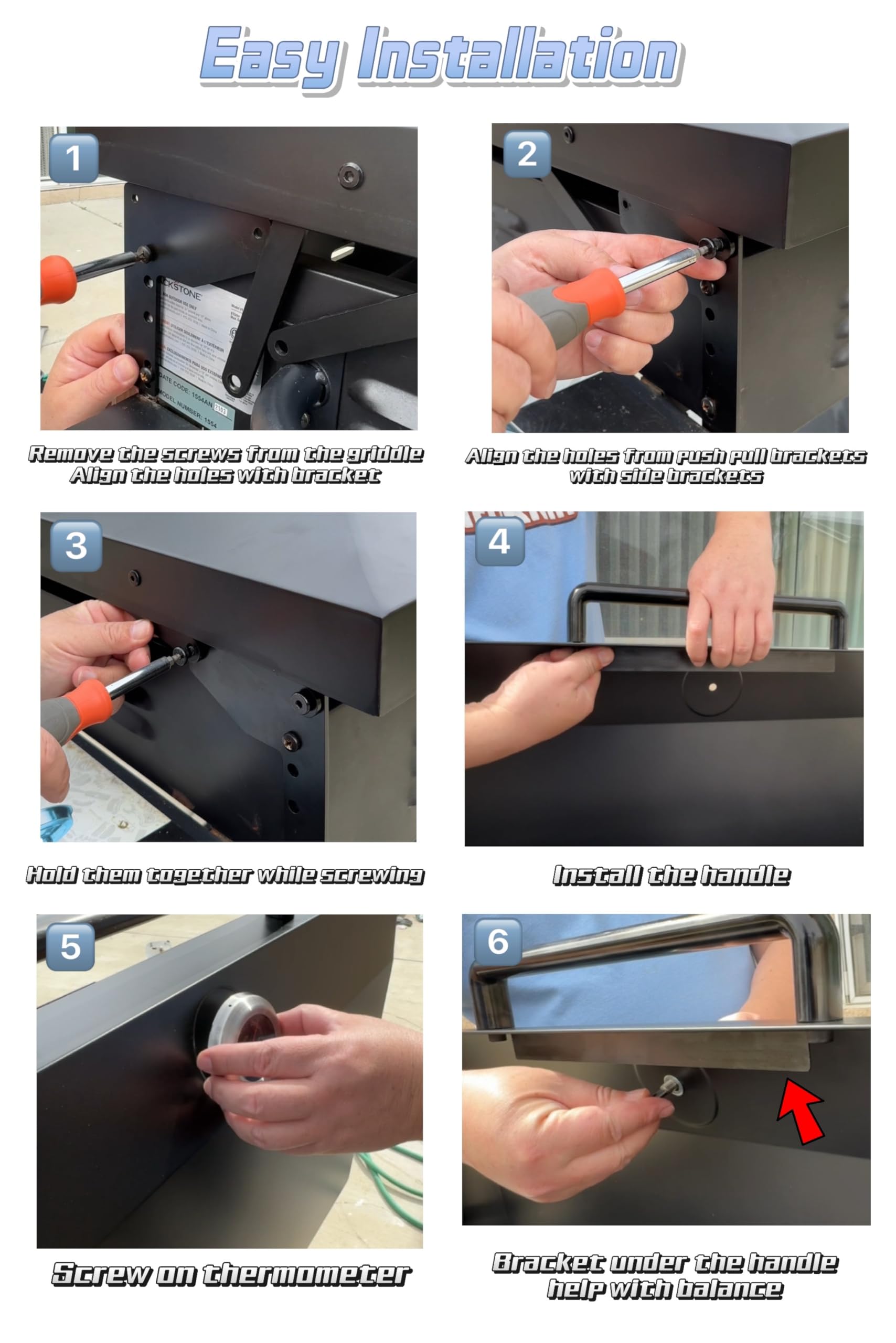 JForest Blackstone 28 inch Push Pull Griddle Hinged Cover Lid, Flat top Hard Cover Griddle Lid, Blackstone Teflon Griddle Cover, All Models Friendly.