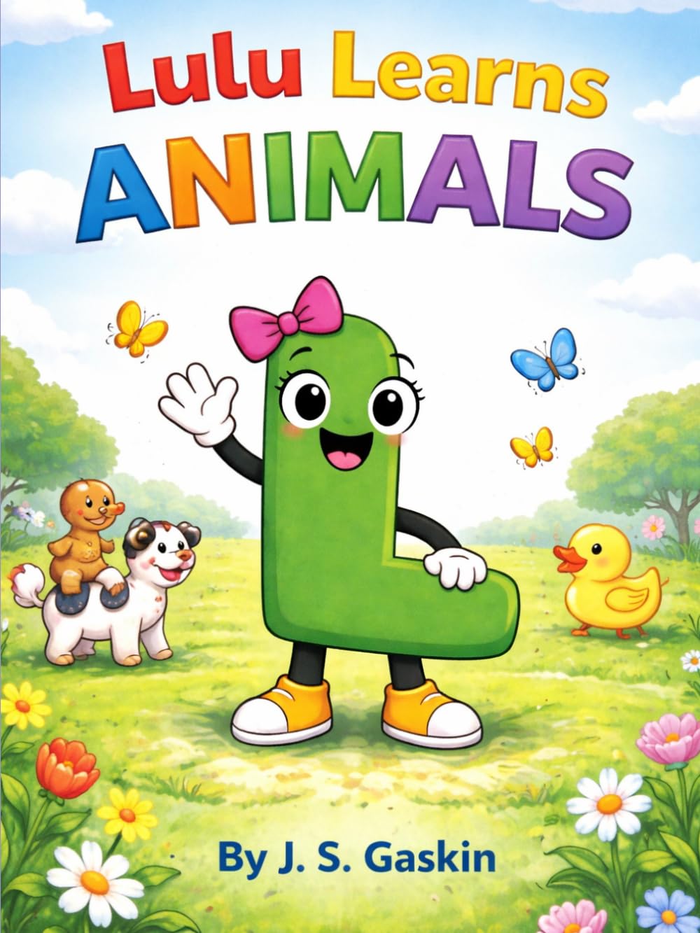 LuLu Learns Animals: An Early Learning Book for Toddlers and Preschoolers (Learning With LuLu)