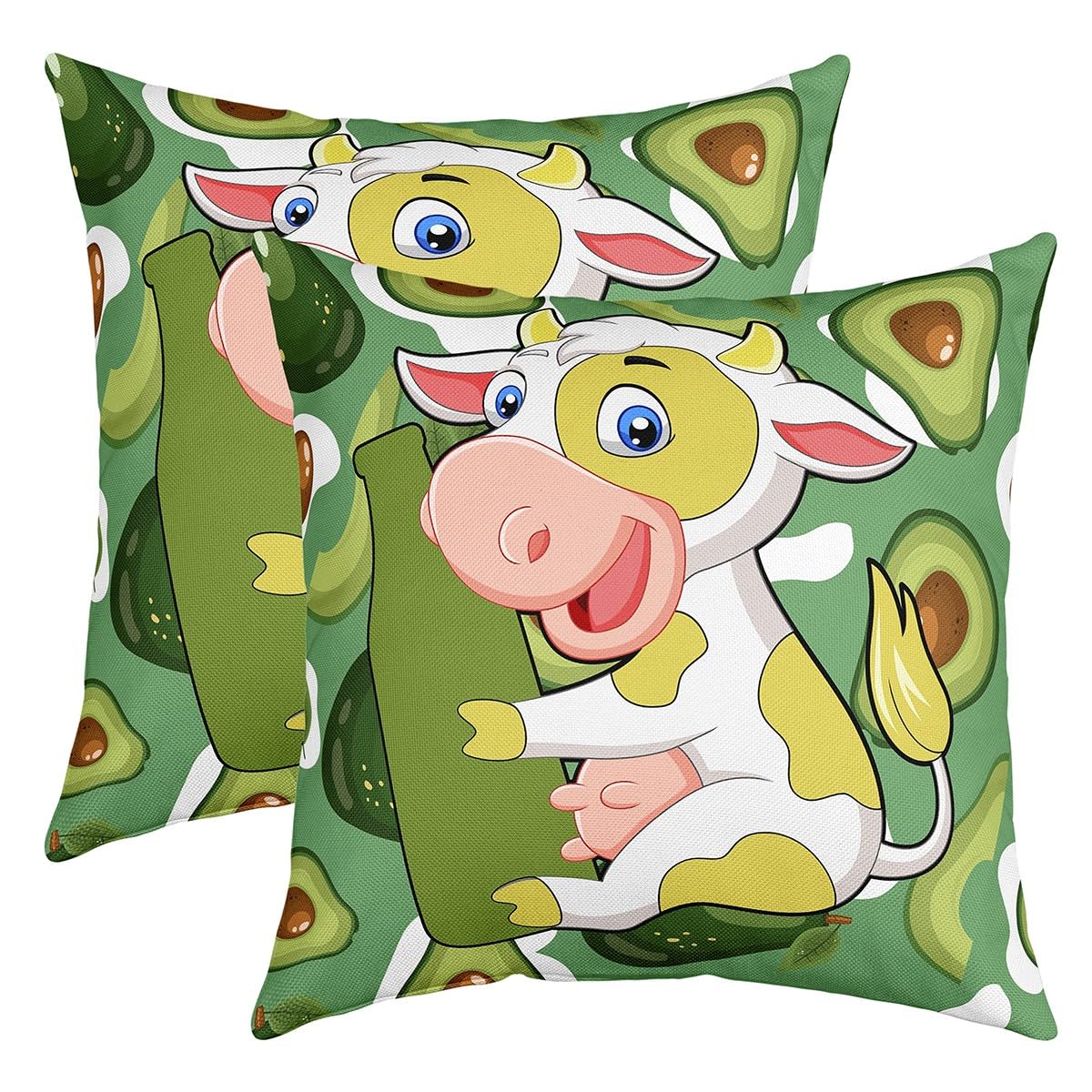 2 Federe Cuscino Pasquale 40x40 Cm - Lino Con Coniglietto, Decorazione Casa - Foto 8