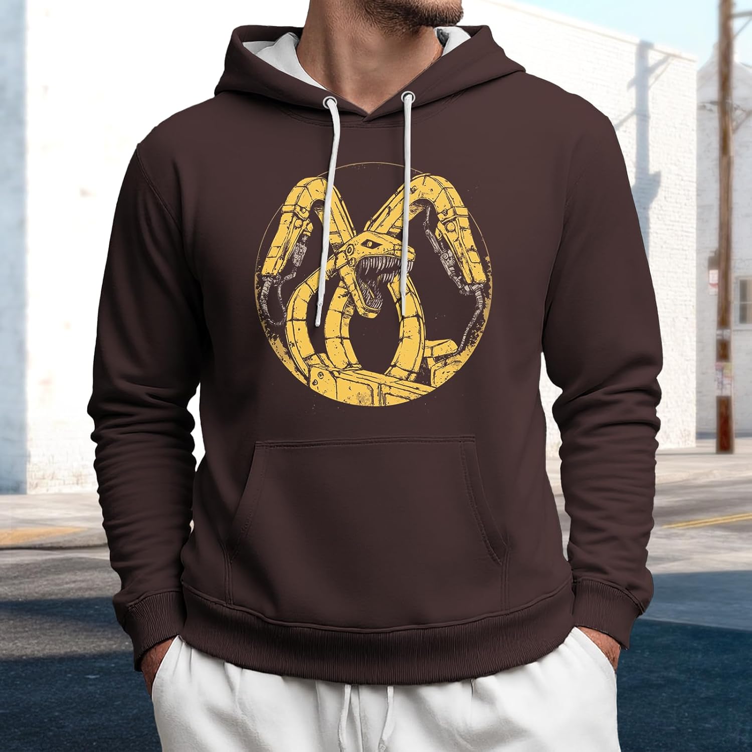 Oversized Hoodies For Men Casual Athletic Hoodies With Pocket Casual Pullover Fashion Outfits Streetwear Plus Size - Image 2