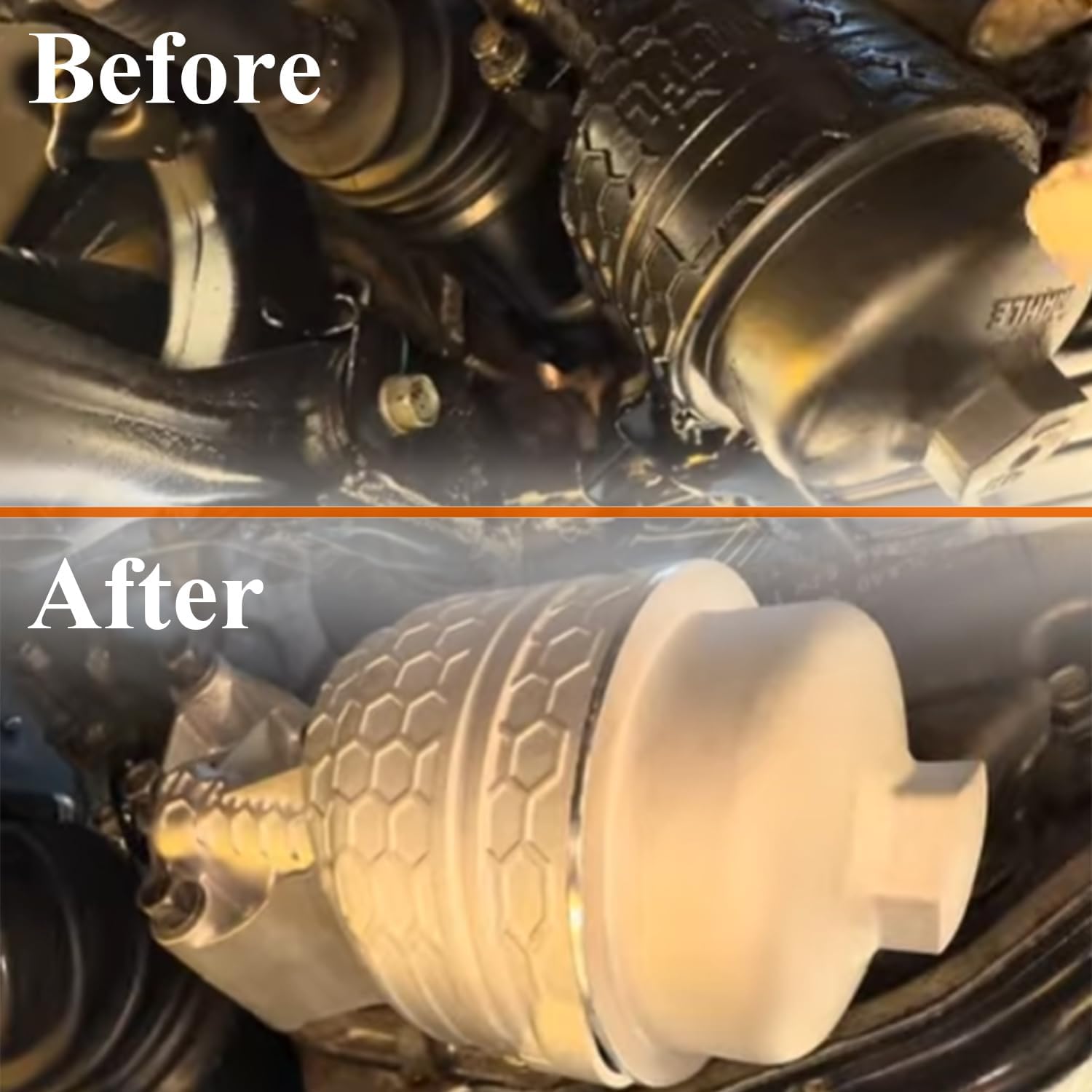 263003LAA0 Aluminum Engine Oil Cooler Fit for Hyundai Genesis G80 2017-2020 Palisade 2020-2024 & Kia Cadenza 17-20 Sedona Sorento Telluride Oil Filter Housing Adapter Assembly Replace# 26300-3LAA0