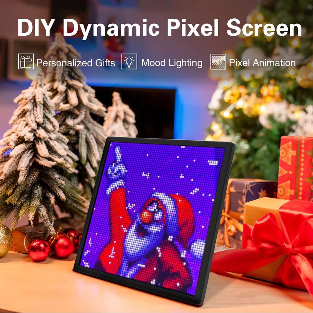 Display A Pixel LED 64x64 RGB LED Matrix Panel Display Pixel Art Programmabile con Controllo App Bluetooth Schermo Pixel