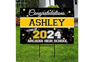 Personalized Graduation Yard Sign 2024