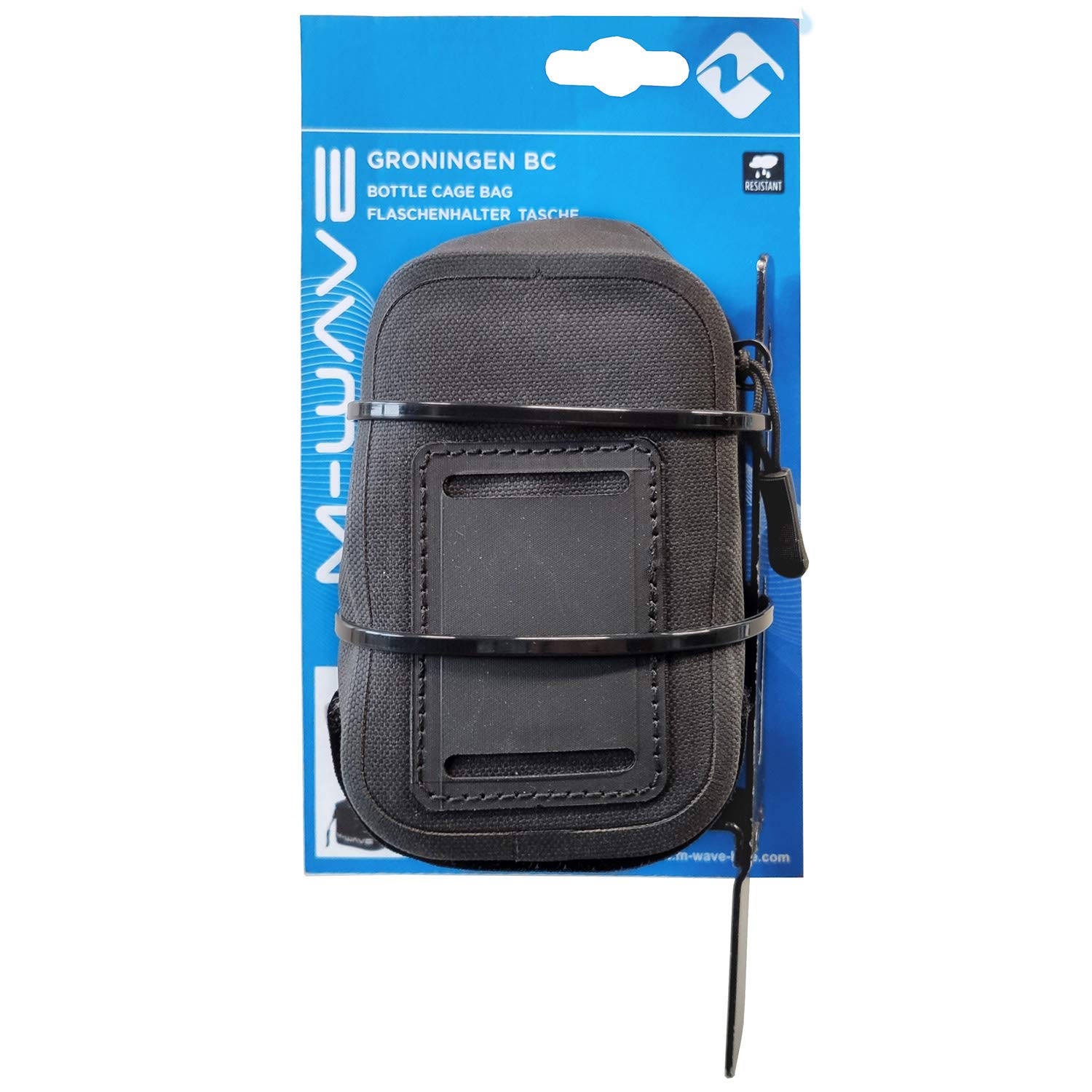 M-Wave Unisex Adult Groningen BC torba dolna, czarna, 110 x 75 x 65 mm