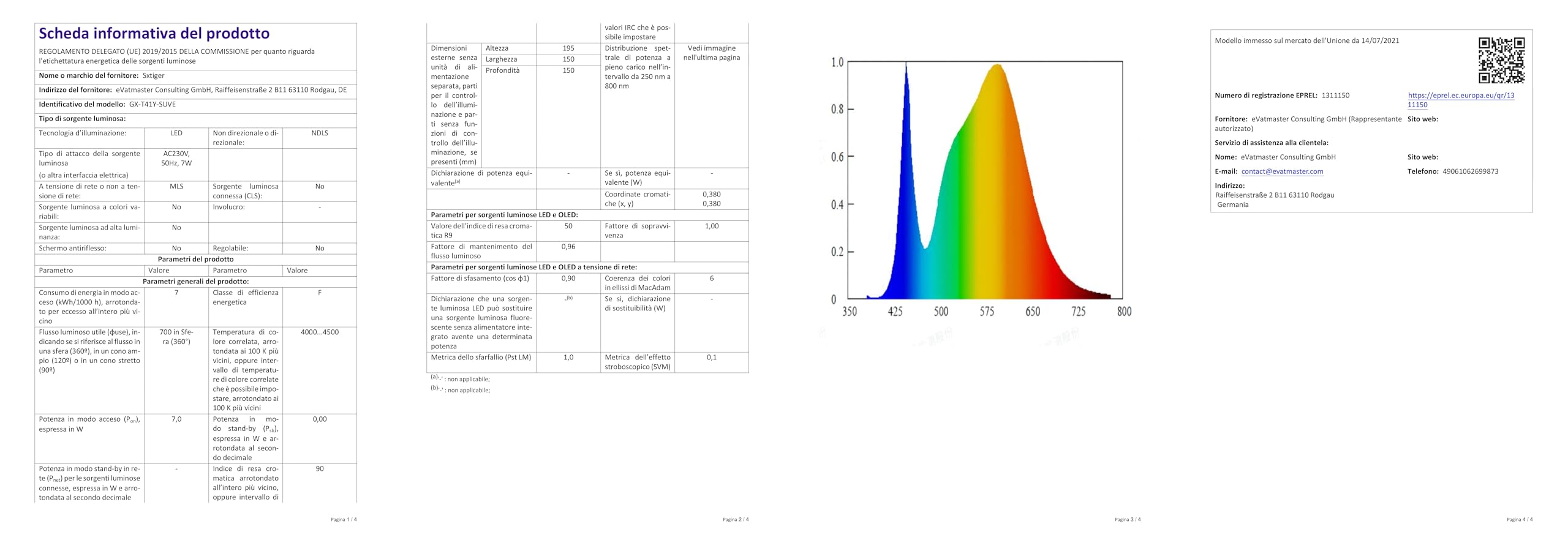 Lampadario A Sospensione In Cristallo Saint Mossi - Moderno Per Soggiorno E Camera Da Letto - Foto 9