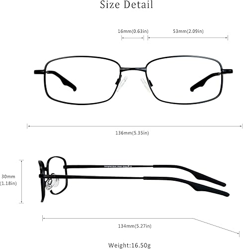 Vista 96 de LifeArt Lentes de bloqueo de luz azul, antifatiga ocular, anteojos de lectura para computadora, anteojos de TV para mujeres y hombres, antirreflejos