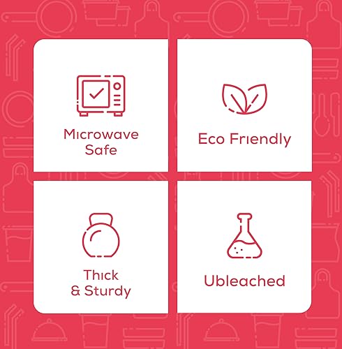 Miniatura 4 de Comfy Package Caja de 750 cuencos de papel 100% compostables, 16 onzas, cuencos de sopa de papel kraft resistentes  Cuencos de caña de azúcar