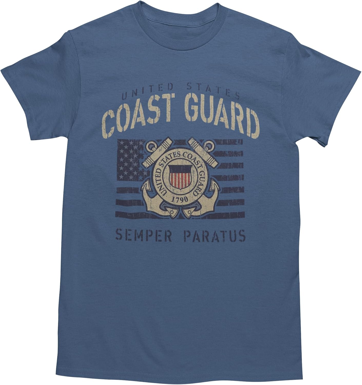Vintage United States Coast Guard Stencil T-Shirt