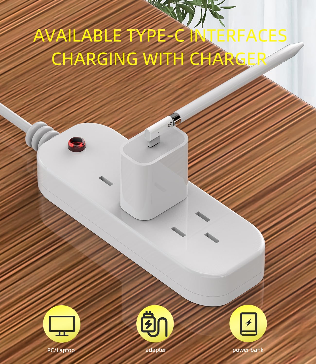 Lightning Female to USB C Male Adapter(2 Pack) for Apple Pencil 1st Generation Compatible for Ipad Type C Dongle Ipencil Charger Accessories Pen Charging Adapter Connector Thunderbolt 4 Converter - Image 4