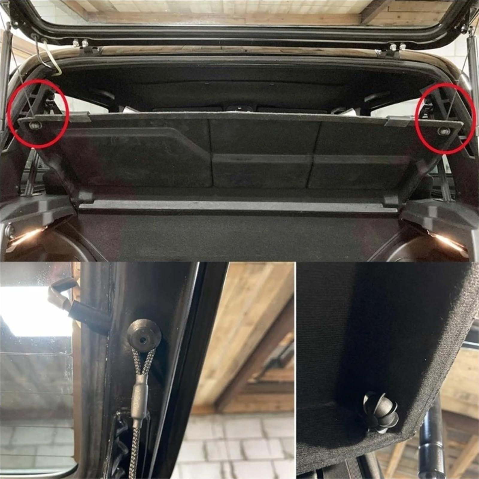 Kompatibel Mit Ford Für MK6 Für MK5 R20 Für MK2 8V Kofferraum-Gepäckträger-Befestigungsseil Autoteile OEM: 1K6863447A 1K6863447A9B9 GepäCkgurt