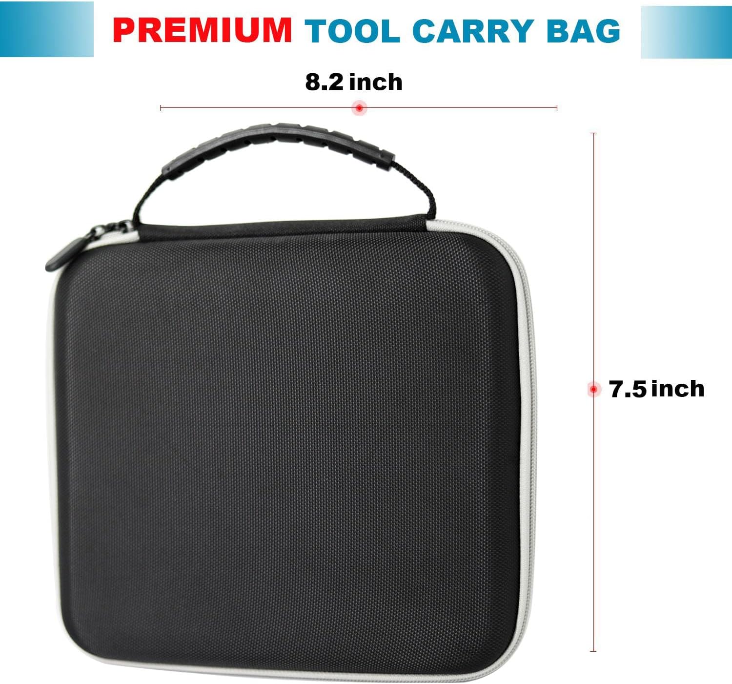 Professional Hot Glue Gun Kit with Case, Full Size Hot Glue Guns Luxury Set with 4Pcs Different Interchangeable Copper Nozzle Set and Glue gun Sticks 12Pcs