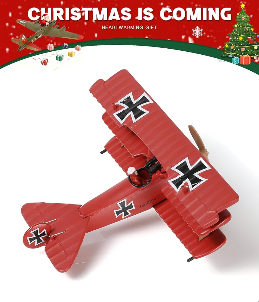 Amazon.co.jp: NUOTIE 1/72 Fokker Dr.1 レッドバロン 第一次世界大戦