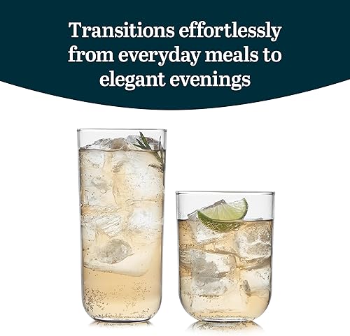 Vista 133 de Libbey Lisbon - Juego de vasos y vasos de 16 piezas Ascent