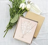 Vista 3 de MESHA Brown Jewelry Gift Boxes with Lids 10 PC, 6x5x1 Cotton Filled Jewelry Boxes, Necklace Gift Box, Bracelet Gift Box, Earring Box, Bulk Jewelry